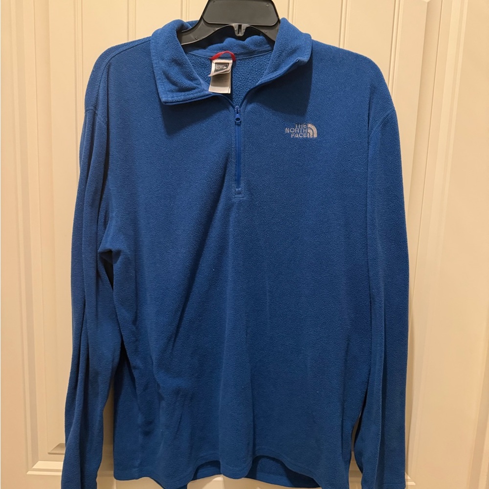 The North Face Men's Royal Blue Half-Zip Pullover